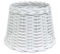 vidaXL Lamp Shade White Ã?30x20 cm Wicker, White