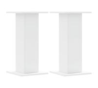 (white, 30 x 30 x 60 cm) vidaXL Plant Stands Garden Plant Pot Holder Flower Stand 2 pcs Engineered Wood