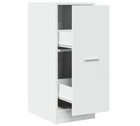 (white, 30 x 41 x 77.5 cm) vidaXL Apothecary Cabinet Storage Cabinet Apothecary Cupboard Engineered Wood