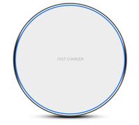 (White) 30W Wireless Charger Pad For iPhone 14 13 12 Pro Max 11 8 Samsung S23 S22 Xiaomi Phone Chargers Induction Fast Charging Station