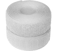 White 38mm Sew-on Hook & Loop tape Alfatex® Brand supplied by the Velcro Companies - various lengths (Length: 2m)