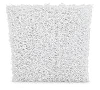 White 3D Spiral Filter Media Pad 50 x 25 x 4 cm for Koi Pond Aquarium | White 3D spiral filter pad, 20 x 10 x 1.6 in, cut-to-fit media for aquarium, fish tank, koi pond and filter box