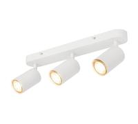 B.k.licht Bulb Socket Gu10 White 3 Lamp Ceiling Lamp