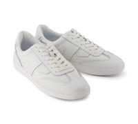 (White, 4 (Adults')) TOMS Collins Leather Women's White Trainers