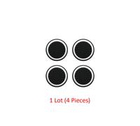(White) 4 Piece Joystick Cap Soft Silicone Thumbstick Grips For Sony Playstation DualSense Dualshock 4 5 PS4 PS5 For Nintendo Switch