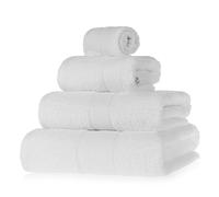 (White, 4 Piece Set) 100% Turkish Cotton 500 GSM