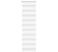 (white, 40 x 100 cm) vidaXL Zebra Blind Dark Grey 45x230 cm Fabric Width 40.9 cm Polyester