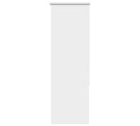 vidaXL Roller Blind Blackout White 40x130 cm, Fabric width 35.7 cm, Polyester