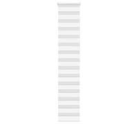 (white, 40 x 200 cm) vidaXL Zebra Blind Dark Grey 45x230 cm Fabric Width 40.9 cm Polyester
