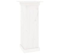 (white, 40 x 40 x 90 cm) vidaXL Flower Stand Plant Stand Garden Planter Patio Plant Pot Solid Wood Pine