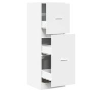 (white, 40 x 41 x 118 cm) vidaXL Apothecary Cabinet Storage Cabinet Apothecary Cupboard Engineered Wood