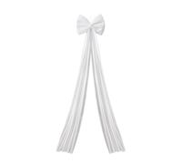 (white 40x200cm) Holidays Velvet Christmas For Large Bow Giant Extra Large Velvet Bows