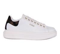 White 4G Brown Trainers - female - Guess - Sneakers - White - 7 UK - Shoes 7 UK