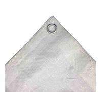 White 4x6m Heavy Duty Waterproof Tarp 180gsm