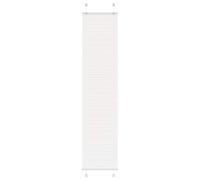 (white, 50 x 200 cm) vidaXL Pleated Blind Anthracite 40x100 cm Fabric Width 39.4 cm Polyester