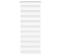 (white, 55 x 100 cm) vidaXL Zebra Blind Dark Grey 45x230 cm Fabric Width 40.9 cm Polyester