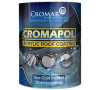 (White, 5kg) Cromapol |Emergency Roof Repair|Roof Paint Sealant