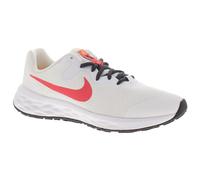 (White, 6 (Adults')) Nike Girls Running Shoes Trainers Nike Revolution 6 Nn White UK Size