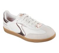 (White, 6 (Adults')) Skechers Hotshot Cool Glow Women's White/Rose Gold Trainers