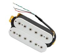 White 6 String Electric Guitar Humbucker Pickups Adjustable Hex Screw Pickup Parts Professional Pickup (Color : Bridge)