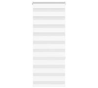(white, 60 x 150 cm) vidaXL Zebra Blind Dark Grey 60x230 cm Fabric Width 55.9 cm Polyester