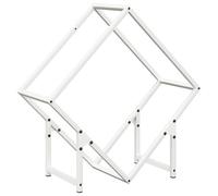 (white, 60 x 25 x 60 cm) vidaXL Firewood Rack Olive Green 60x25x60 cm Cold-rolled steel