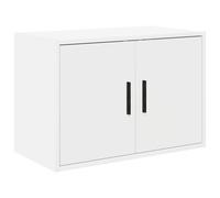 vidaXL Garage Wall Cabinet White Engineered Wood
