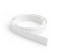 White 65mm Wide Bullnose Window Door Trim/Skirting Upvc Plastic x 5 Metres