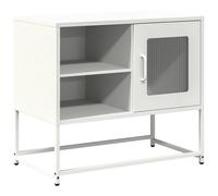 (white, 68 cm) vidaXL TV Cabinet Anthracite 100.5x39x60.5 cm Steel TV stand TV sideboard
