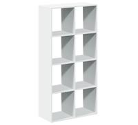 (white, 69.5 x 29 x 137.5 cm) vidaXL Room Divider Bookcase Book Rack Bookshelf Engineered Wood