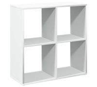 Vidaxl Room Divider Bookcase White 69.5X29X69.5 Cm Engineered Wood