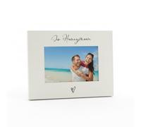 White 6x4 Landscape Picture Photo Frame Our Honeymoon