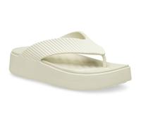 Crocs Getaway Groove Platform Flip Flops Beige EU 39-40 Woman