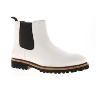 (White, 7 (Adults')) Hush Puppies Womens Boots Chelsea Gwyneth Leather Memory Foam Slip On white UK S