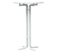 (white, 70 x 110 cm) vidaXL Dining Table Dining Room Kitchen Dinner Table Engineered Wood and Steel