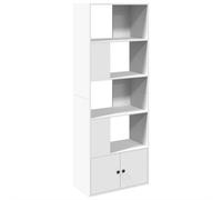vidaXL Bookcase White 70X36X189 Cm Engineered Wood, White