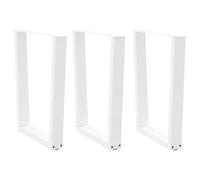 Dining Table Legs V-Shape Desk Legs Kitchen Furniture Leg 3 pcs Steel vidaXL
