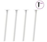(white, 72 cm (40 mm)) vidaXL Coffee Table Legs 4 pcs Anthracite 30 cm Steel table leg