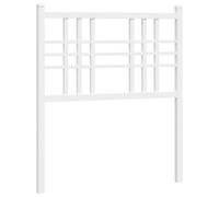 (white, 75 cm) vidaXL Metal Headboard Bedroom Home Bed Header Bed Headboard Black 160 cm