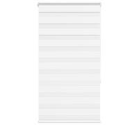 (white, 75 x 150 cm) vidaXL Zebra Blind Fabric Polyester