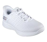 (White, 8 (Adults')) Skechers Performance Slip-ins Relaxed Fit Viper Court Reload Polyurethane Women's White Trainers