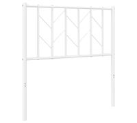(white, 80 cm) vidaXL Metal Headboard Bedroom Home Bed Header Bed Headboard Black 200 cm