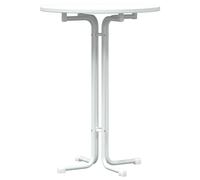 (white, 80 x 110 cm) vidaXL Dining Table Dining Room Kitchen Dinner Table Engineered Wood and Steel