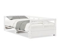 (white, 80 x 200 cm) vidaXL Daybed without Mattress Sofa Bed Sleeper Bed Couch Solid Wood Pine
