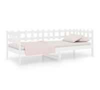 (white, 80 x 200 cm) vidaXL Solid Wood Pine Day Bed Sleepover Occasional Bed Multi Colours/Sizes