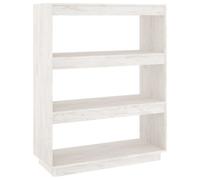 Solid Pinewood Book Cabinet/Room Divider Multi Colours Multi Sizes vidaXL