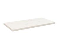 (white, 80 x 40 x 2.5 cm) vidaXL Table Top Desk Top Wooden Table Top for Desk Solid Wood Pine Square