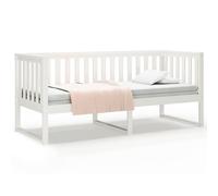 (White, 80x200 cm) vidaXL Solid Wood Pine Day Bed Bedroom Furniture Multi Colours Multi Sizes