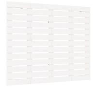 (white, 81 x 3 x 91.5 cm) vidaXL Wall Headboard Bedroom Bed Header Decor Bed Headboard Solid Wood Pine