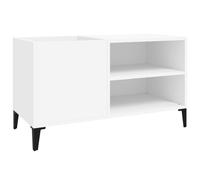 (white, 84.5 x 38 x 48 cm) vidaXL Record Cabinet Office Vinyl Storage Cabinet Sideboard Engineered Wood